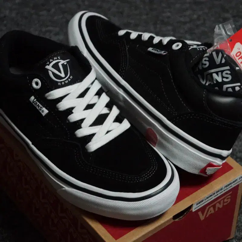 Vans Rowan Pro Black White 2020 Sneakers Mens Size 220 Official