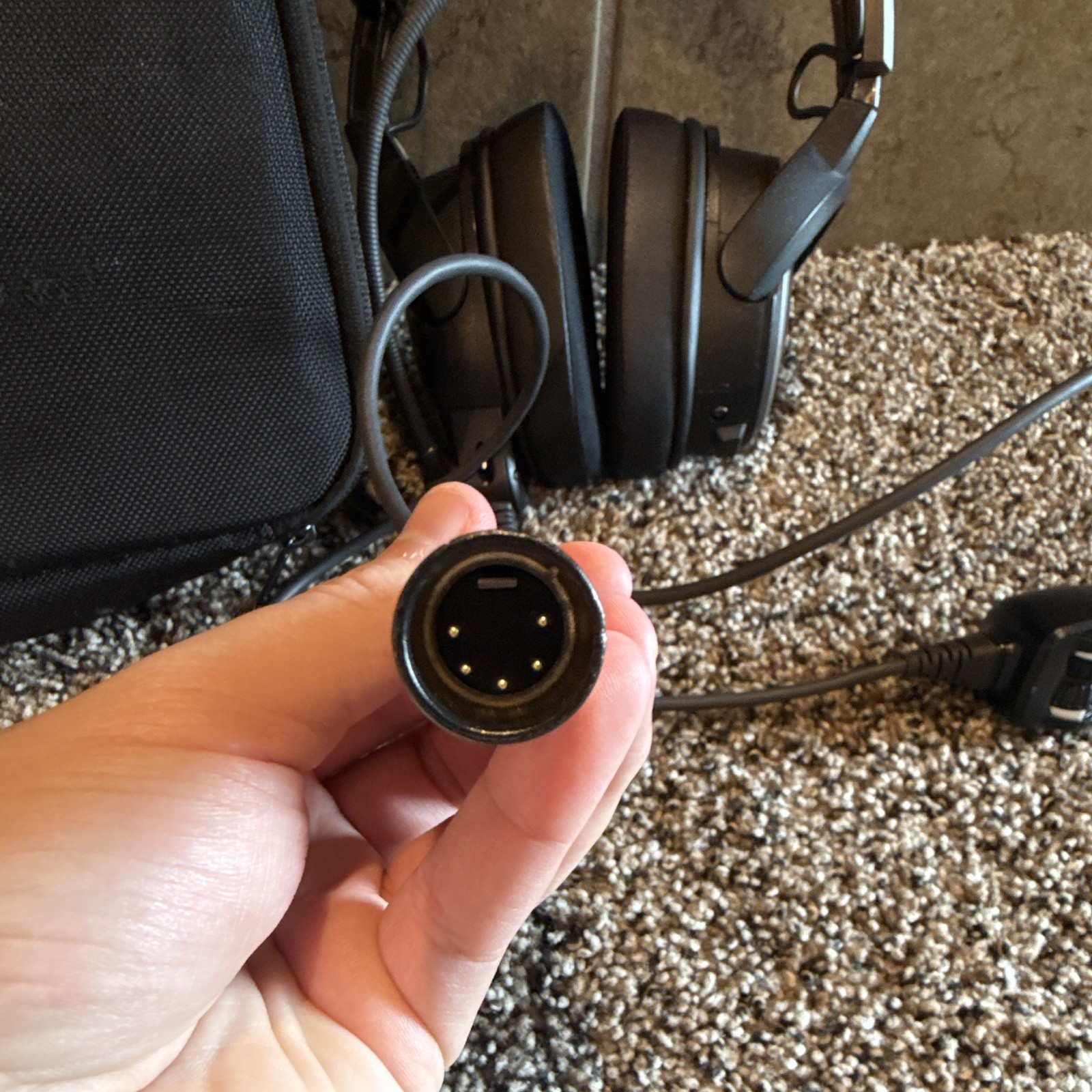 Bose A20 Aviation Headset 5-pin XLR Cable