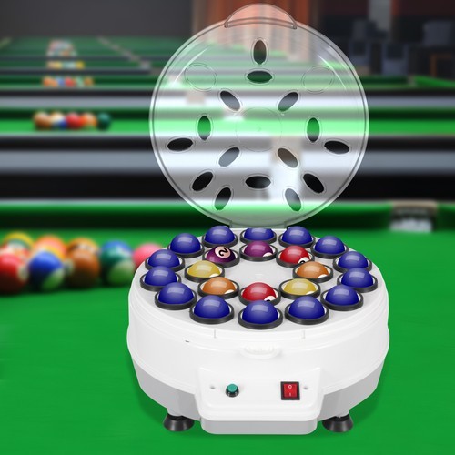 180W Electric Pool Balls Cleaner Billiards Ball Washing Cleaning Machine 110V