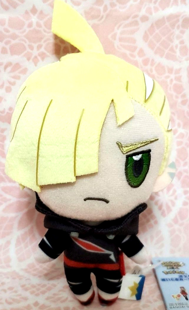 Pokemon Masters EX Gladion Mascot Plush Toy BANPRESTO JAPAN Pokémon