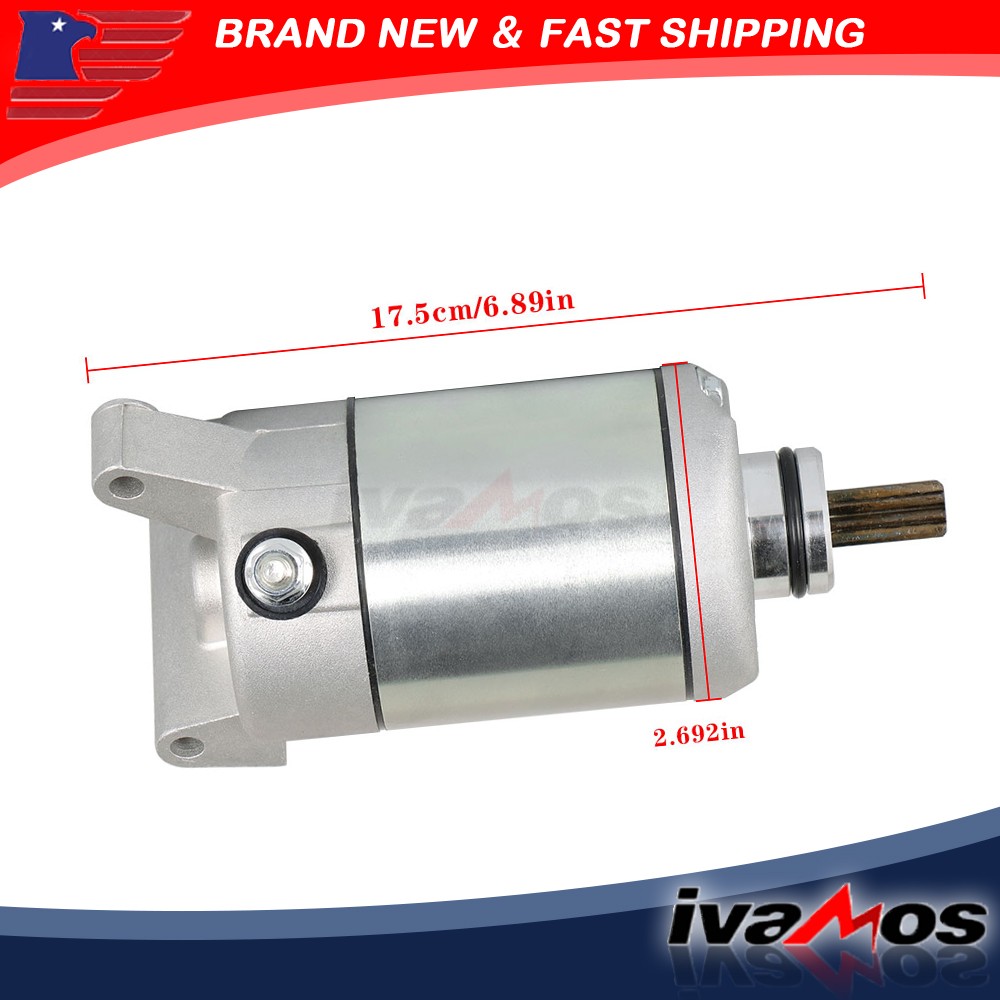 New Starter Motor For Polaris RZR 570 Sportsman 570 Ace 570 Ranger 570 2012-2019