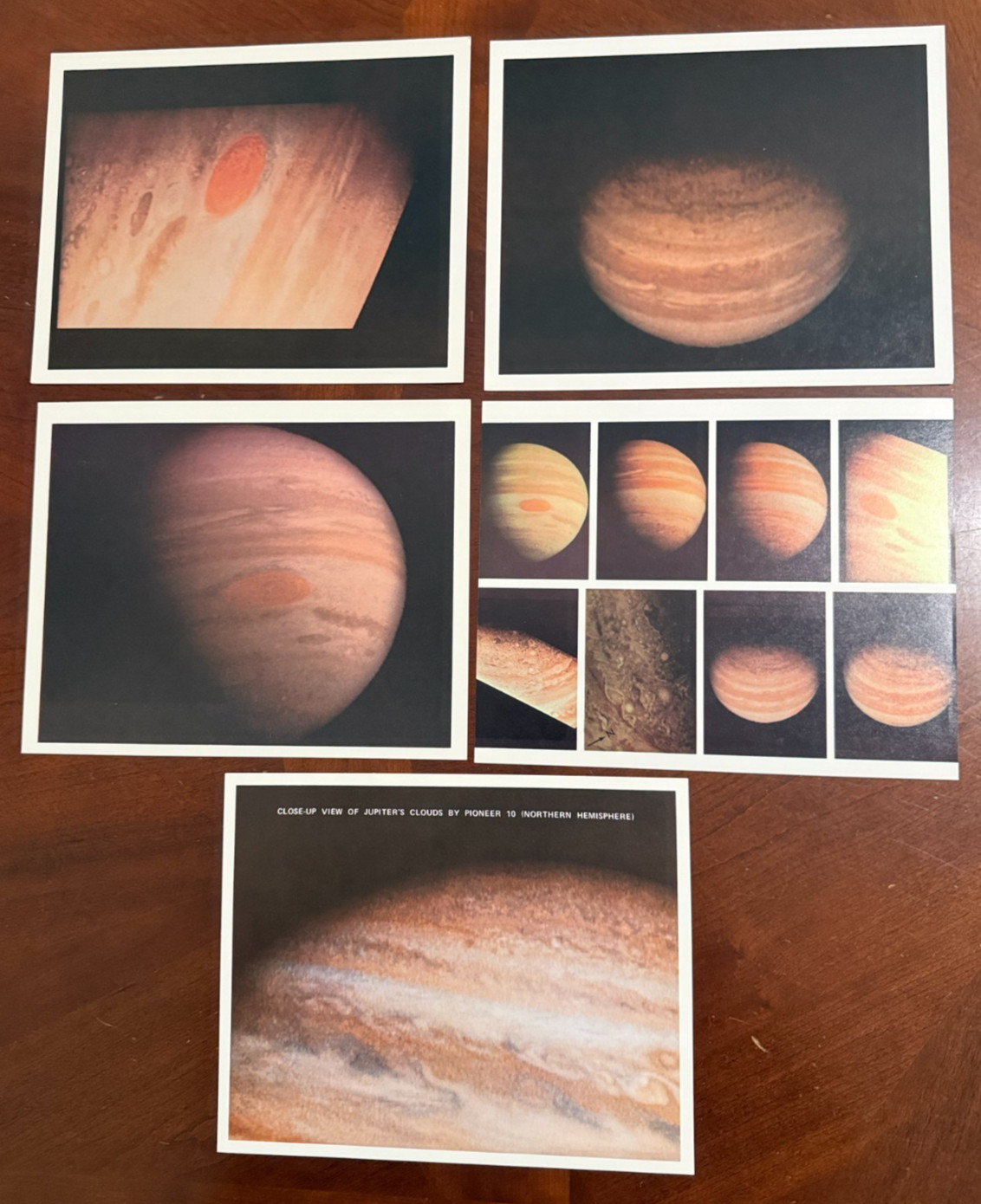 Pioneer 10 & 11 Jupiter NASA Ames Official Lithographs 1970s Lot of 5