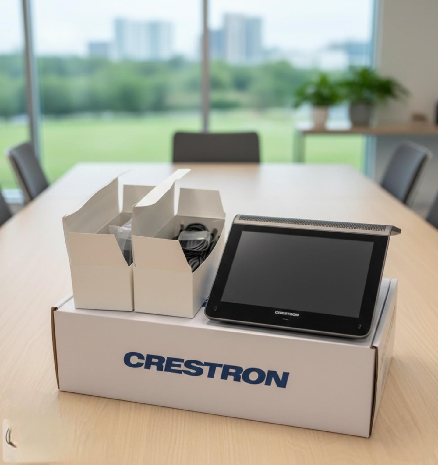 Crestron UC-2-I Tabletop Touch Panel Conference System Teams Zoom - Complete