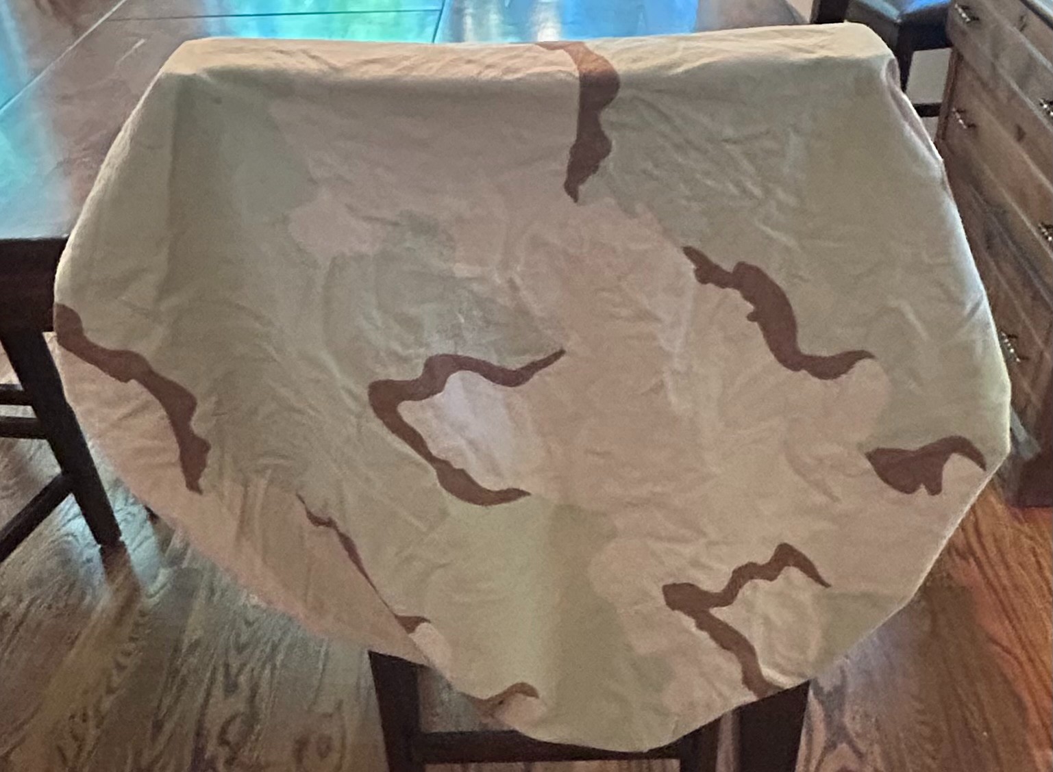3-Color Desert Camo Field Pack/Rucksack Cover NSN: 8465-01-327-5361 USED