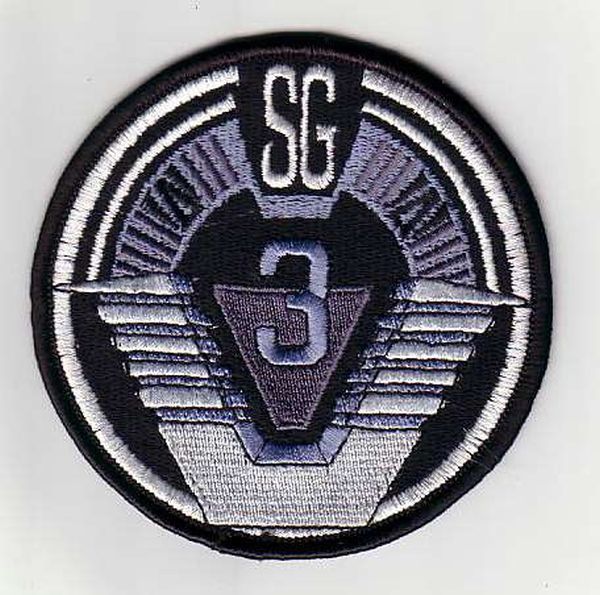 Stargate SG-3 Unit Battle Dress Uniform Patch  - SG3
