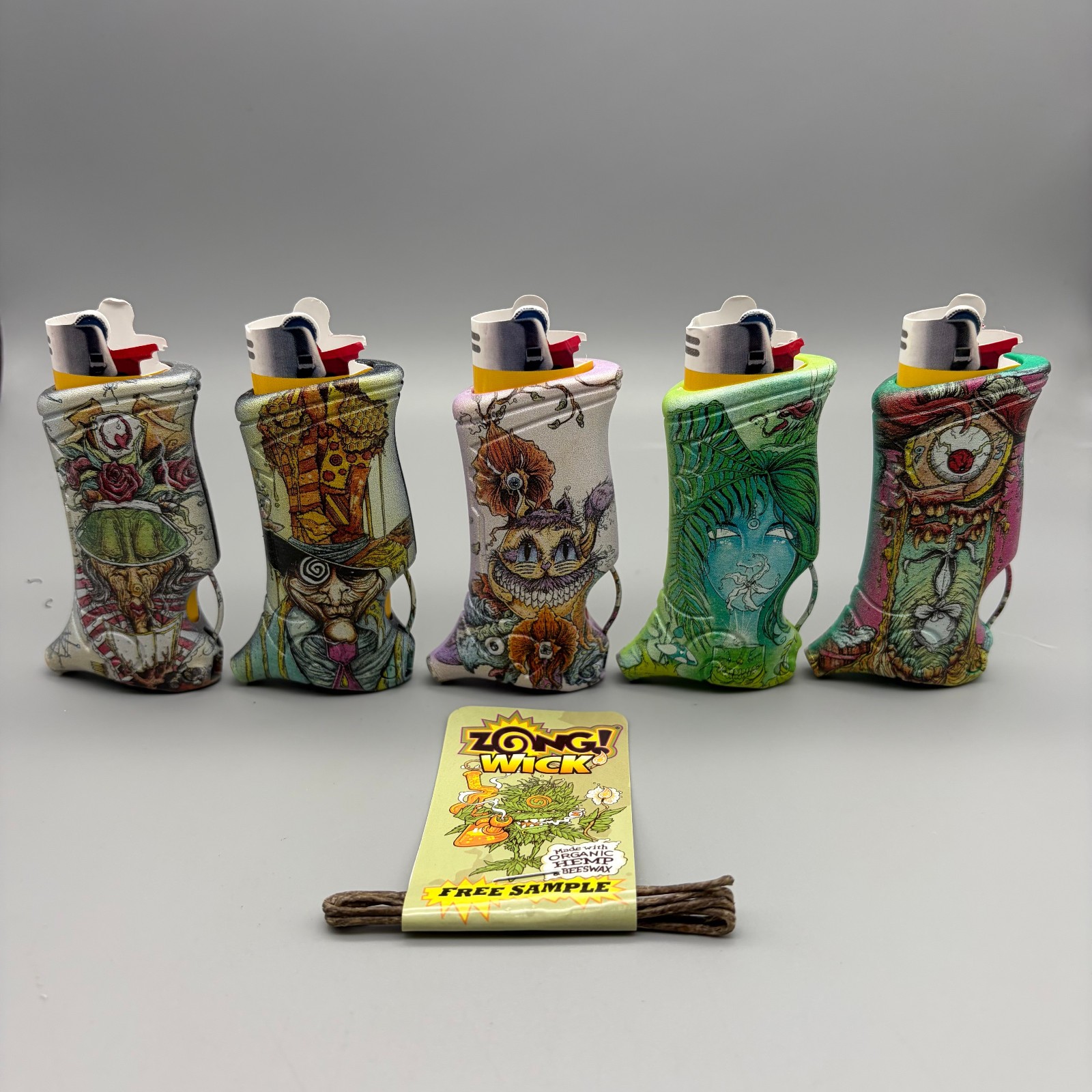 Assorted Toker Poker Sleeve Alice in Wonderland and Zong Wick w/ Free Shipping