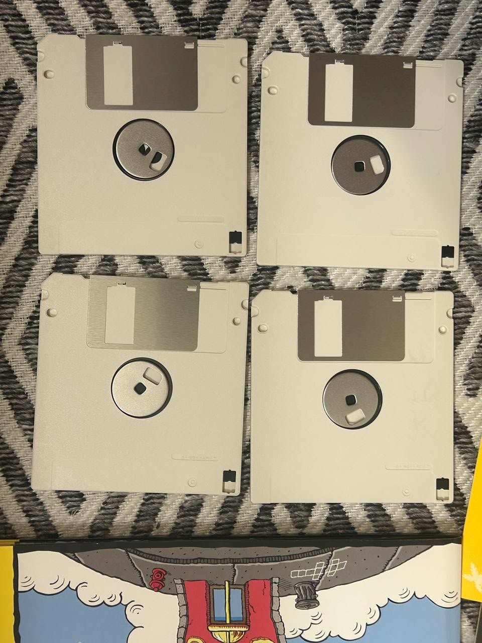 Microsoft Fine Artist Macintosh Software Boxed Promo Sample Missing Disk 1
