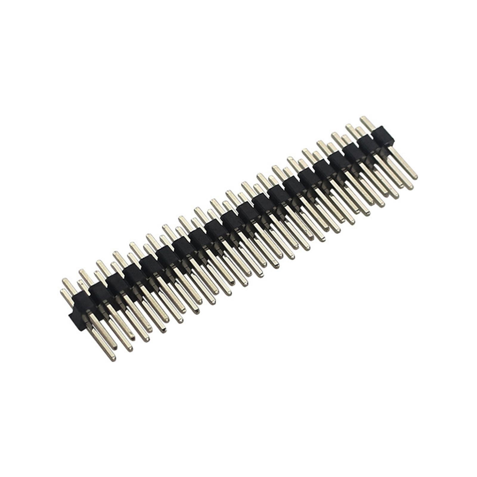 4x 2x20 PIN Socket Dual Male Header Pin Connector for Raspberry Pi Zero/Zero W