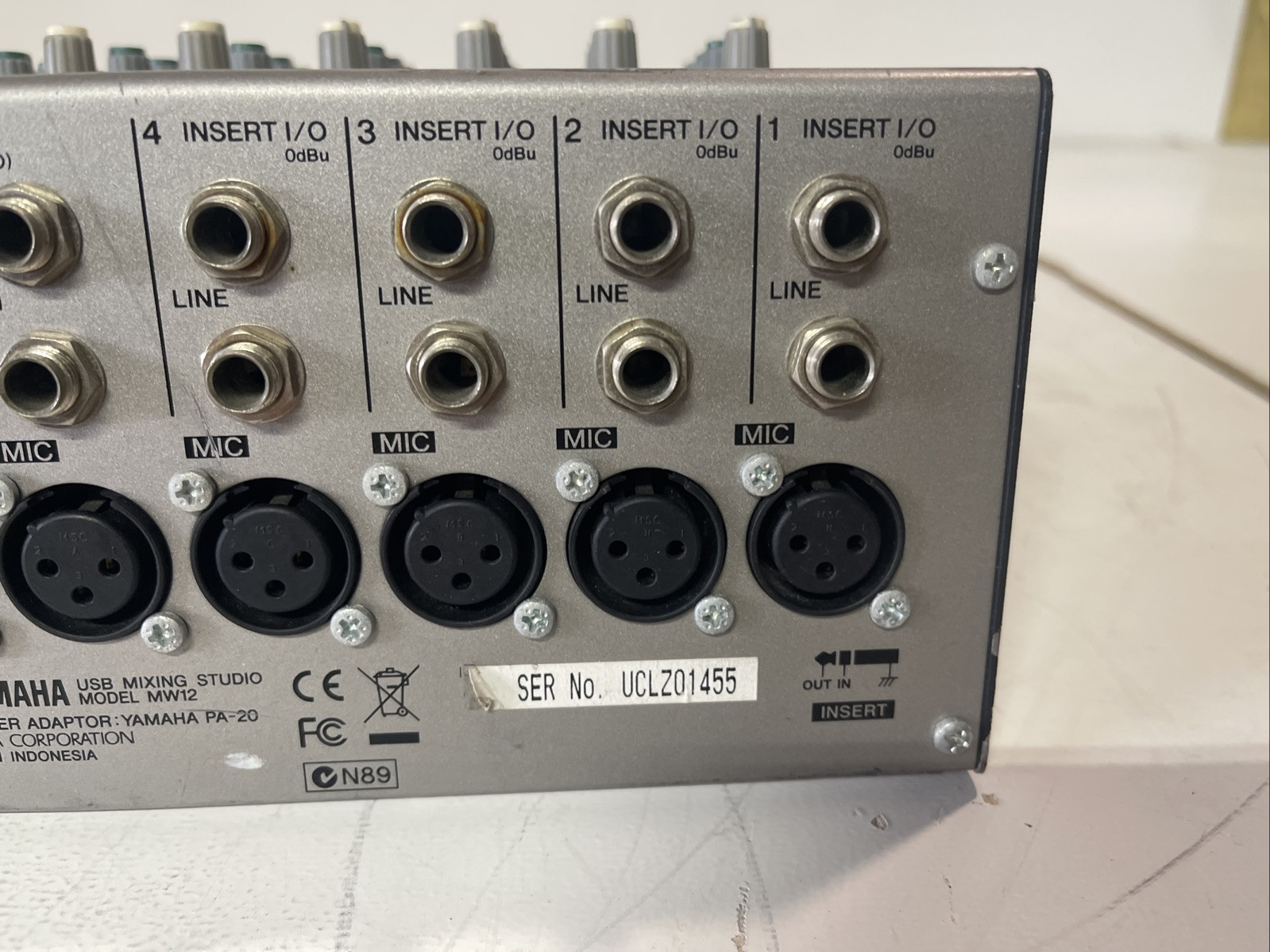 yamaha usb mixing Studio MW12
