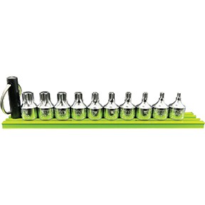 10 PIECE HALF CUT STUBBY TORX SET ON MAGRAIL VIM-HCT1050A