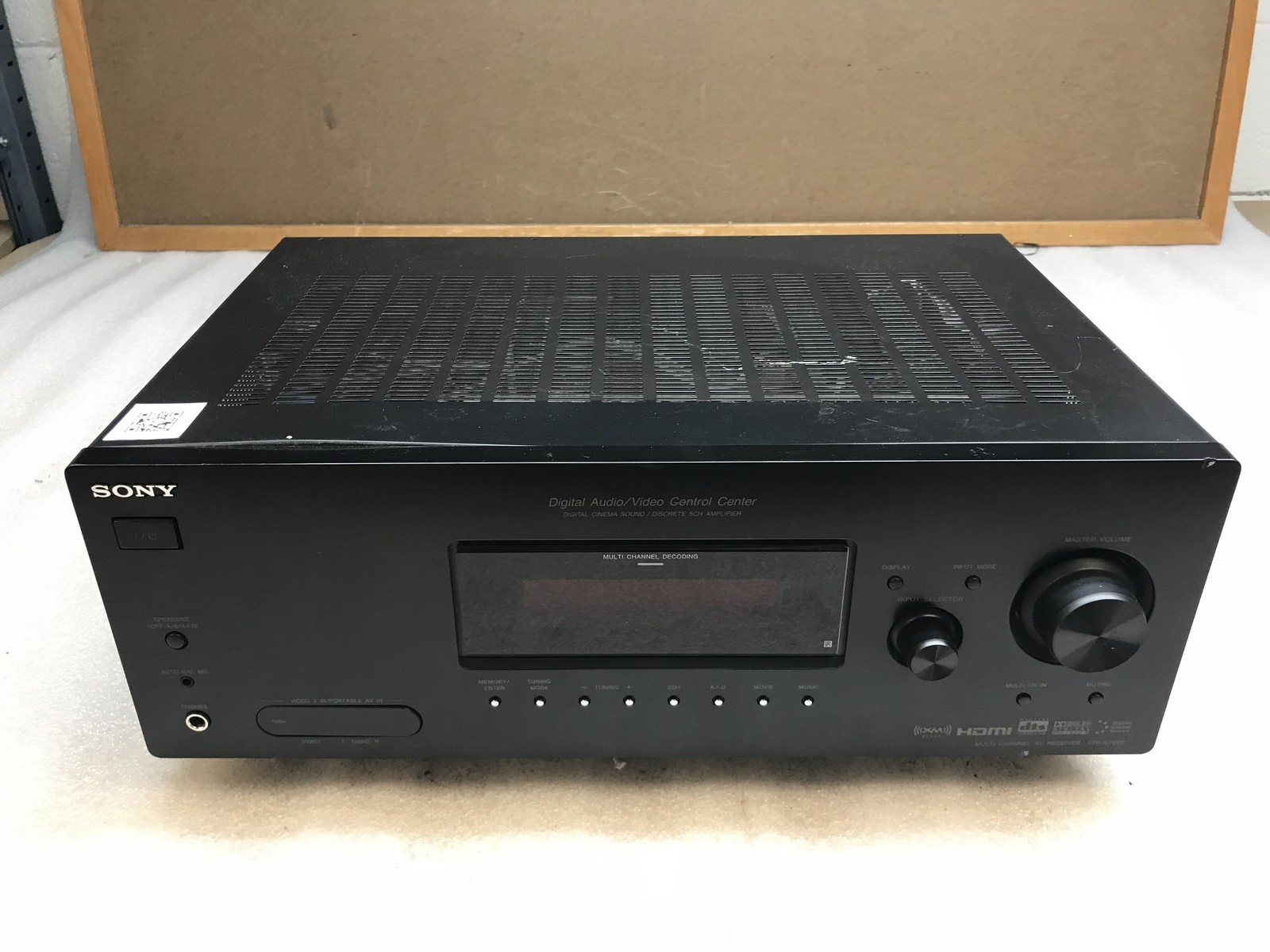 Sony STR-K7000 Multi Channel AV Receiver 5.1 Chl HDMI Cable Inc - No Remote