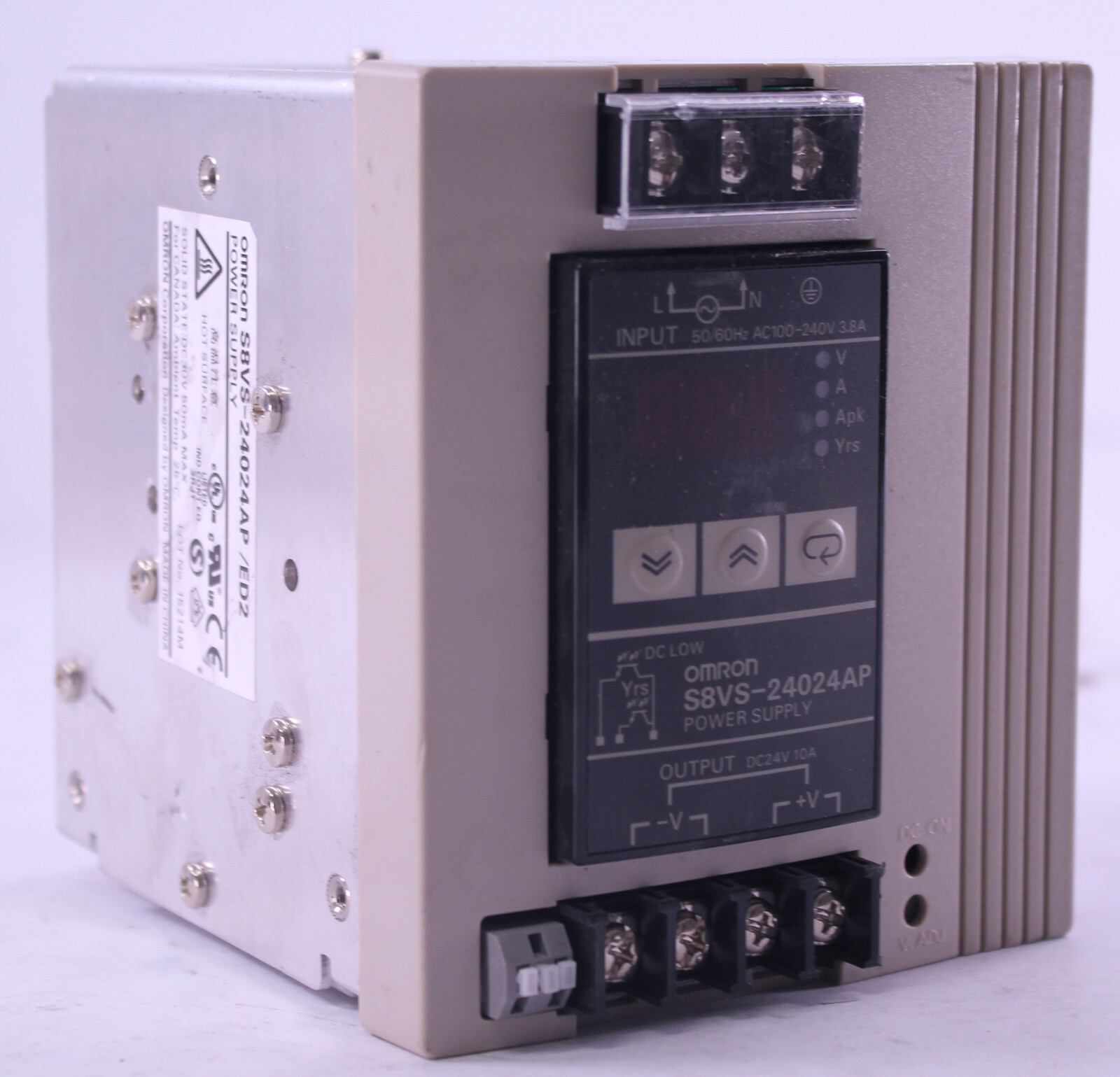 Omron S8VS-24024AP/ ED2 Power Supply Solid State: DC30v 50mA max.