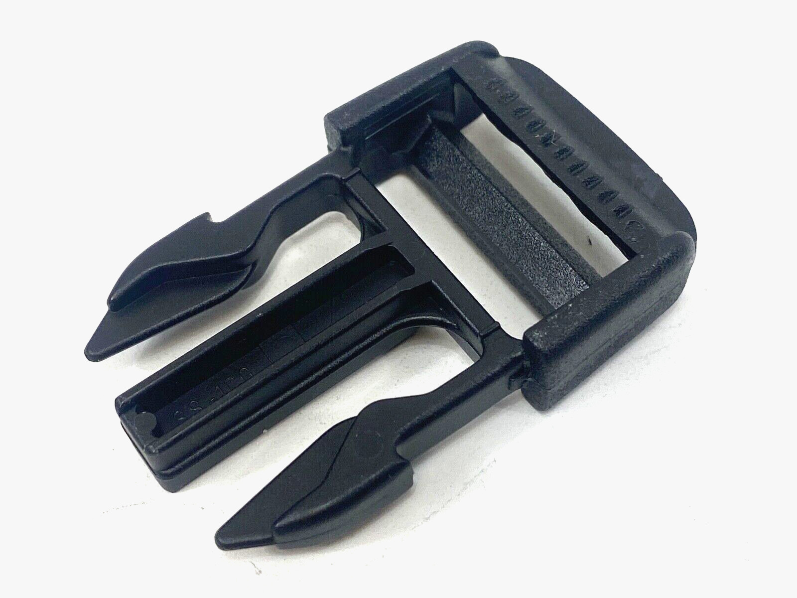 1" Side Release Surface Mount Surmount Military Pouch Replacement Buckle BLACK