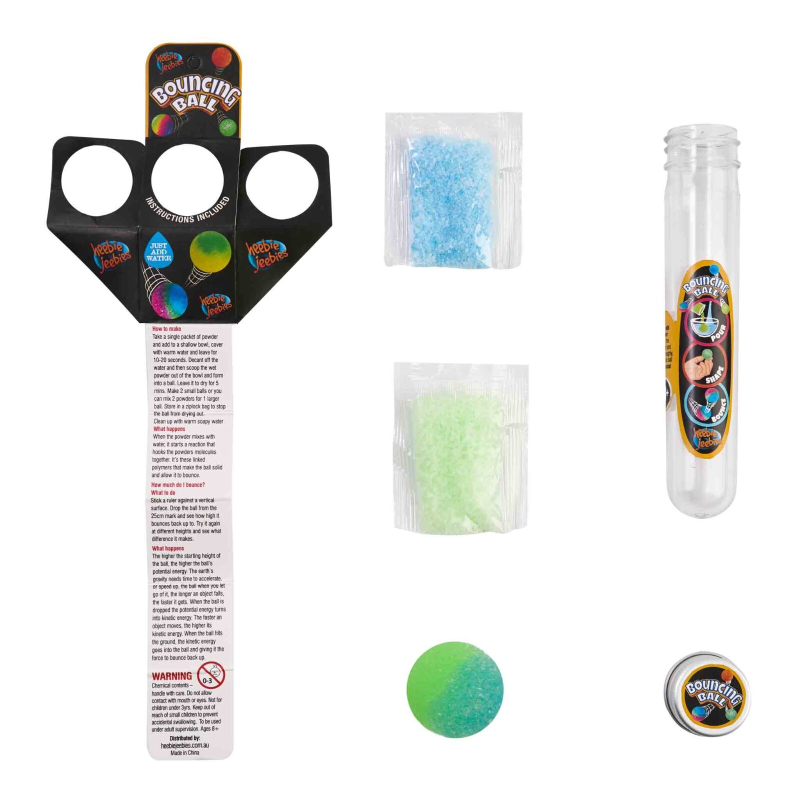 Bouncing Ball Science Experiment (single item)