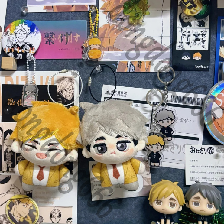 Haikyuu!! Original Stuffed Toy Plush Doll Miya Osamu Miya Atsumu Baby Butch 10cm