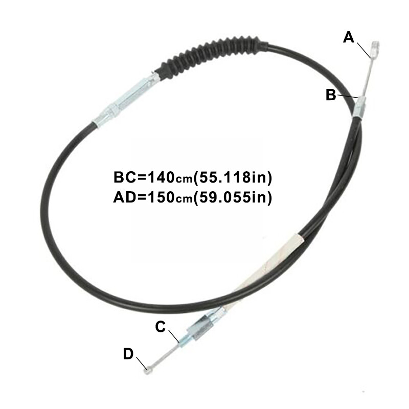 55-1/4'' 140CM Clutch Cable Fit For Harley Sportster Super Low XL883L 2011-2020