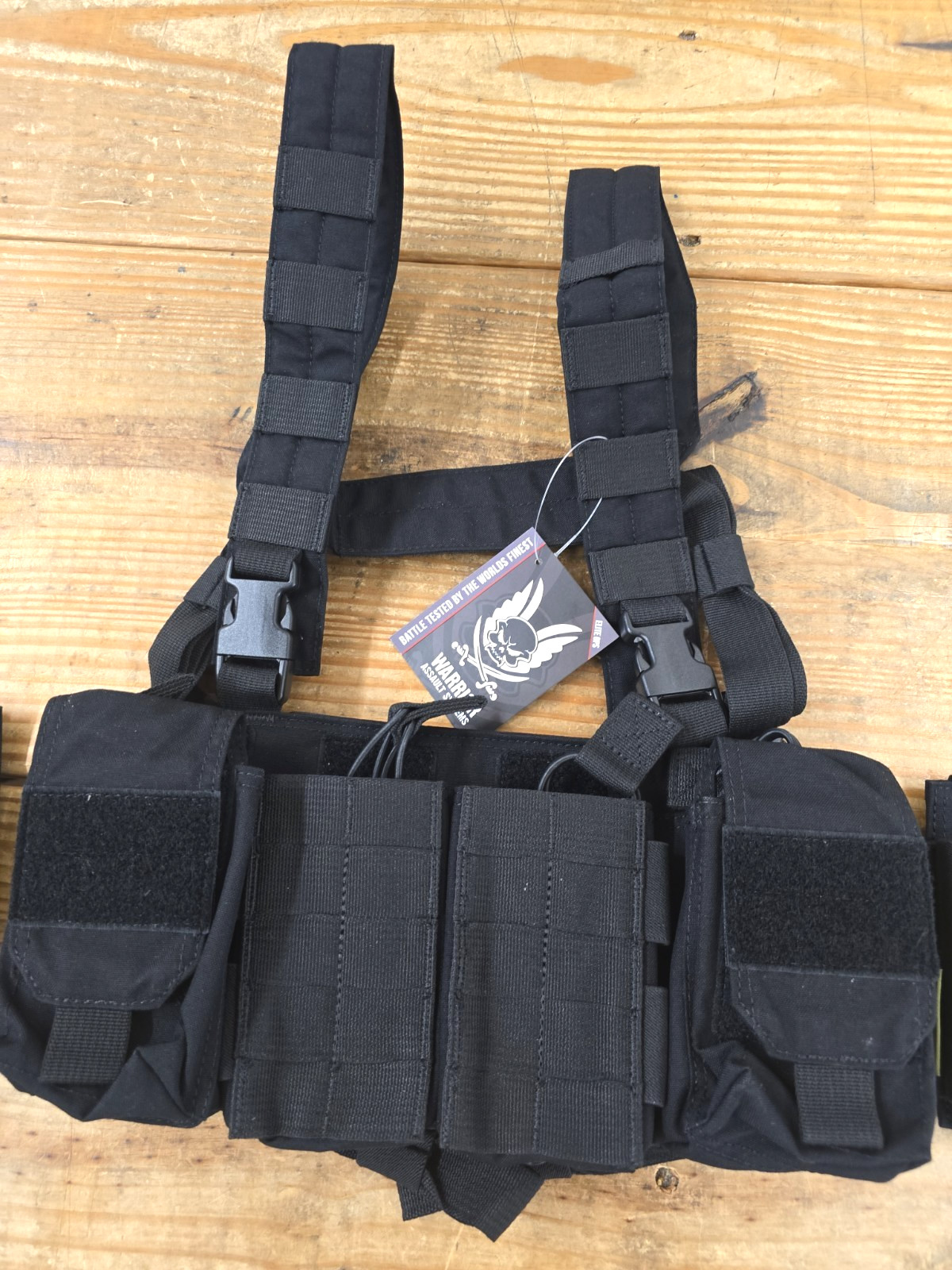 Warrior Assault Systems Pathfinder Chest Rig Black PCR-BLK