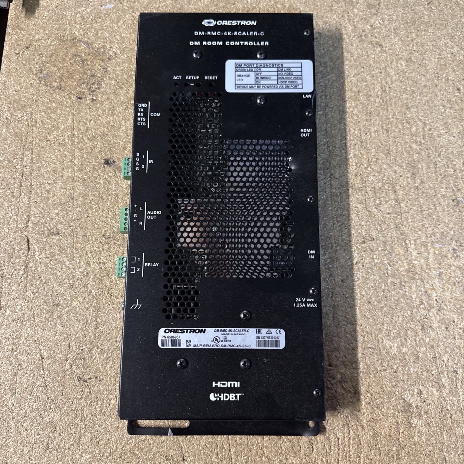 Crestron DM-RMC-4K-SCALER-C DM ROOM CONTROLLER