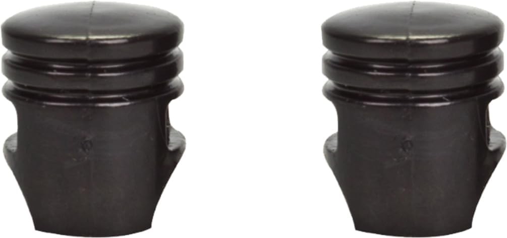 PRO+ PISTON VALVE CAPS IN BLACK USED FOR SCHRADER VALVE