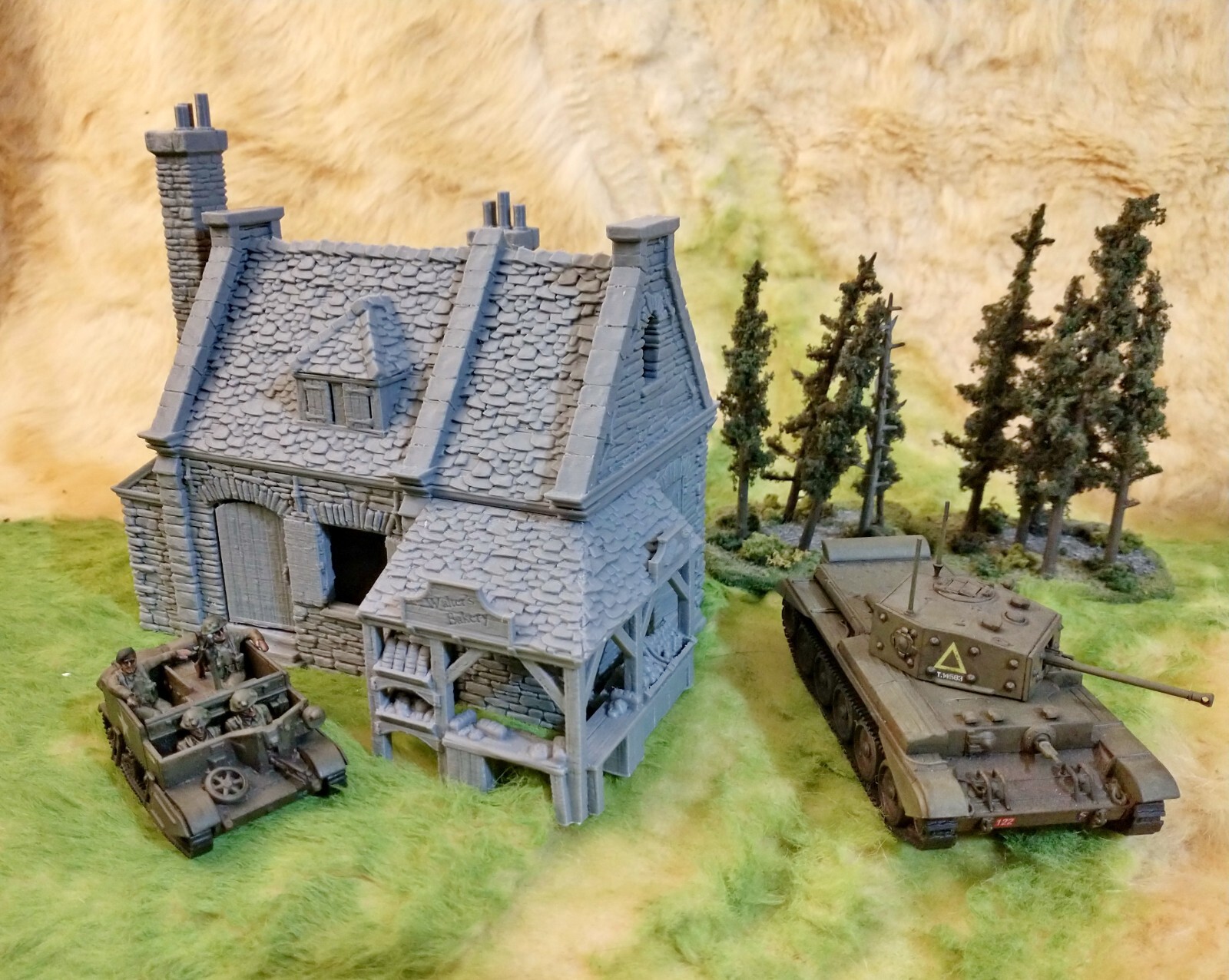 Greendale Walter's Bakery 28mm Village Terrain D&D Warhammer Bolt Action
