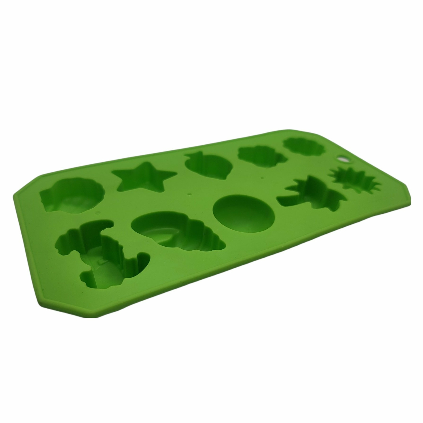 Chef Craft Flexible Thermoplastic 10-Cube Ice Cube Tray - Fun Beach Shapes