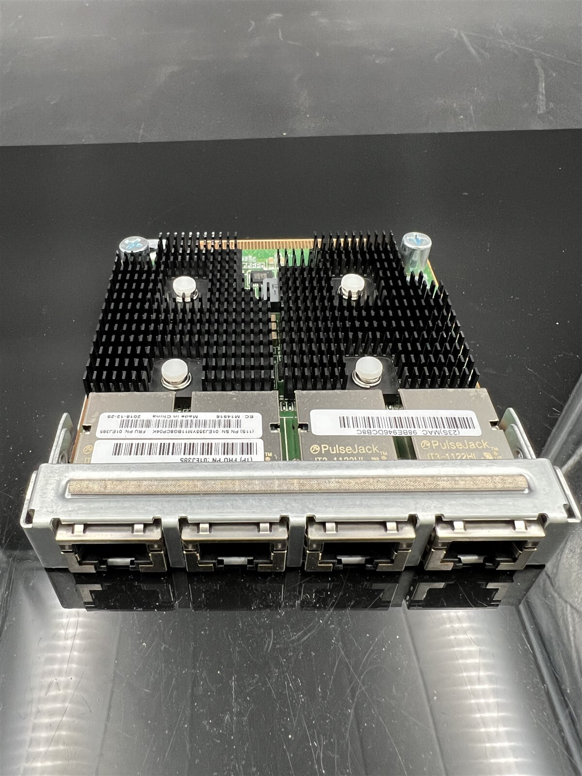 IBM 01EJ385 Storwize V7000 Gen2 / G2.1 2-Port 10GbE SFP+ Node Adapter Card