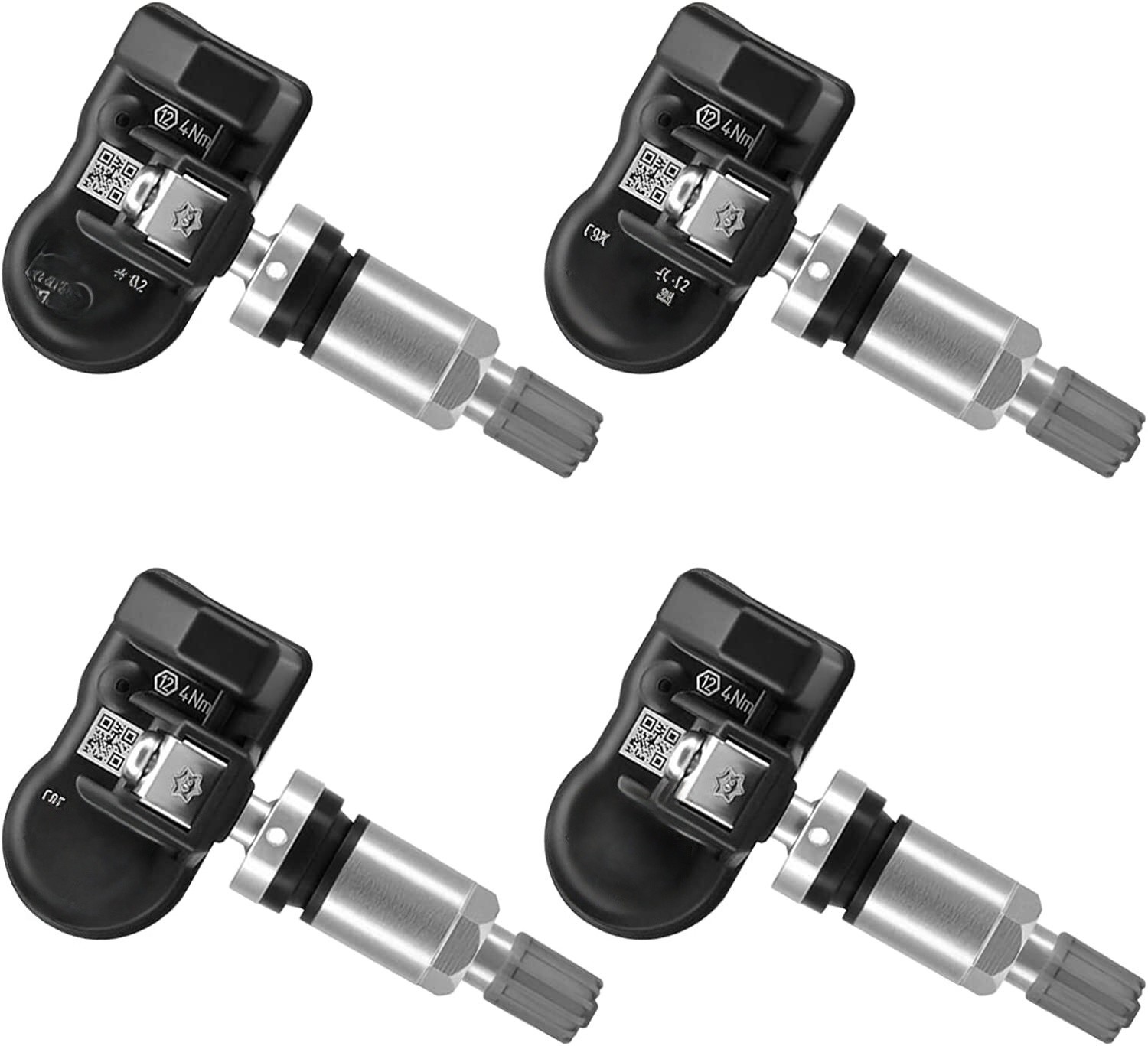 4X 315MHz&433MHz Programmable TPMS Universal Tire Pressure Sensor Autel MXSensor