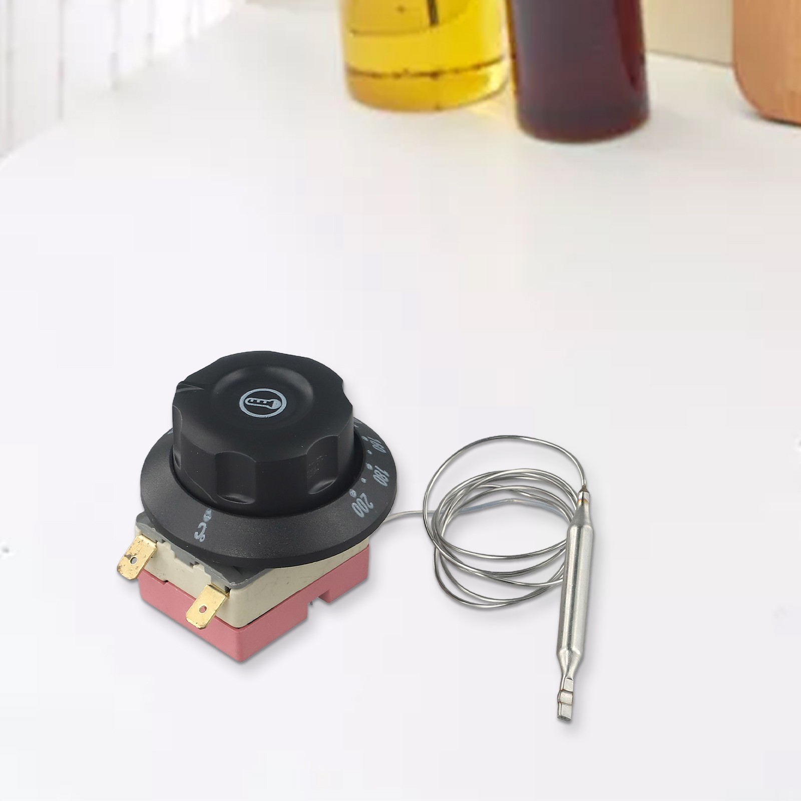 Reliable 2 Pin Adjustable Temperature Controller Switch for Electric Oven