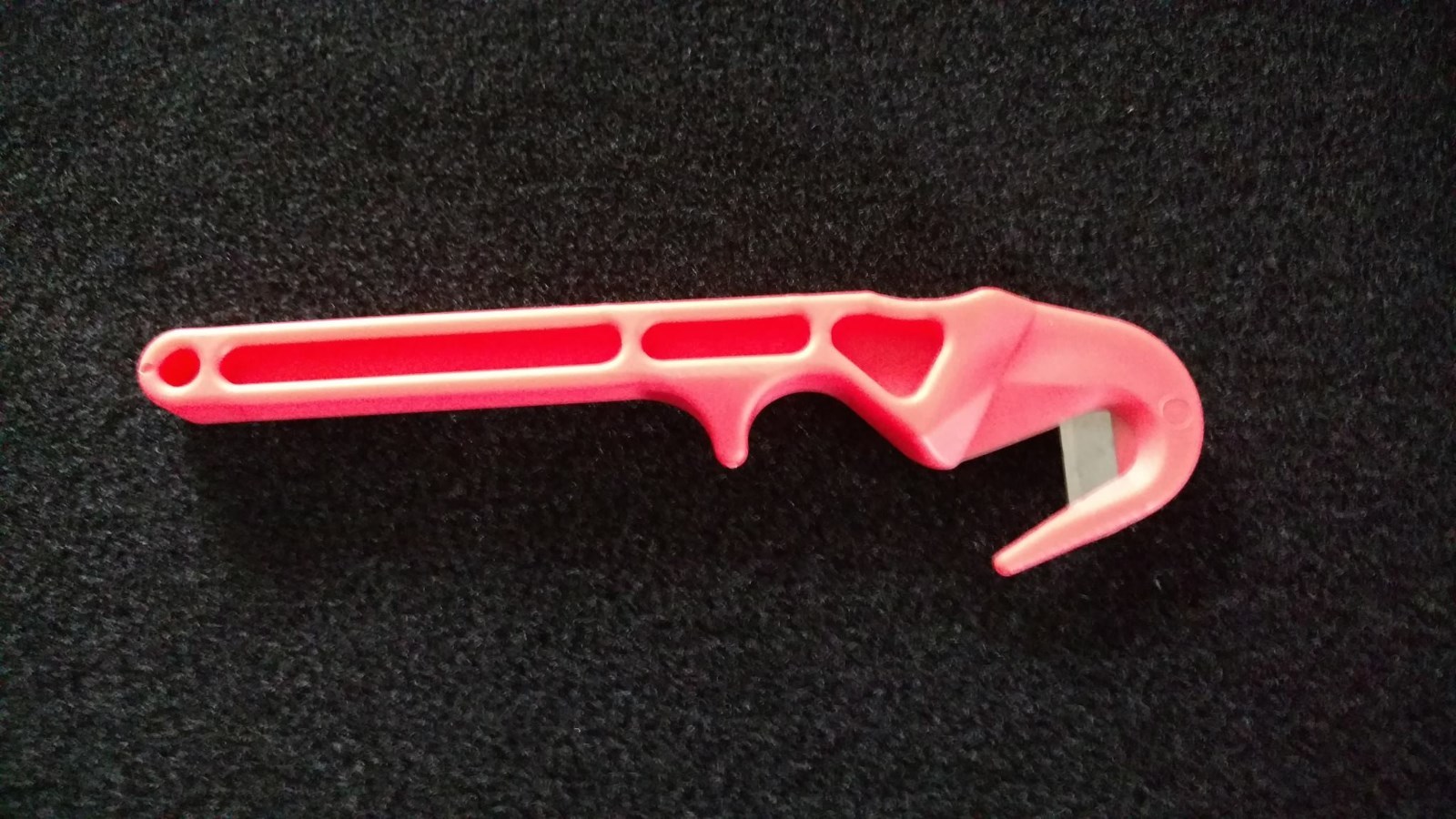 HEAVY DUTY TAIL ZIPPER-SPLITTER RED HANDLE TRAPPING COYOTE FOX COON ULTRA SHARP