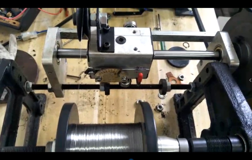 rolling ring drive Traverse unit gp15c winding machine polished shaft