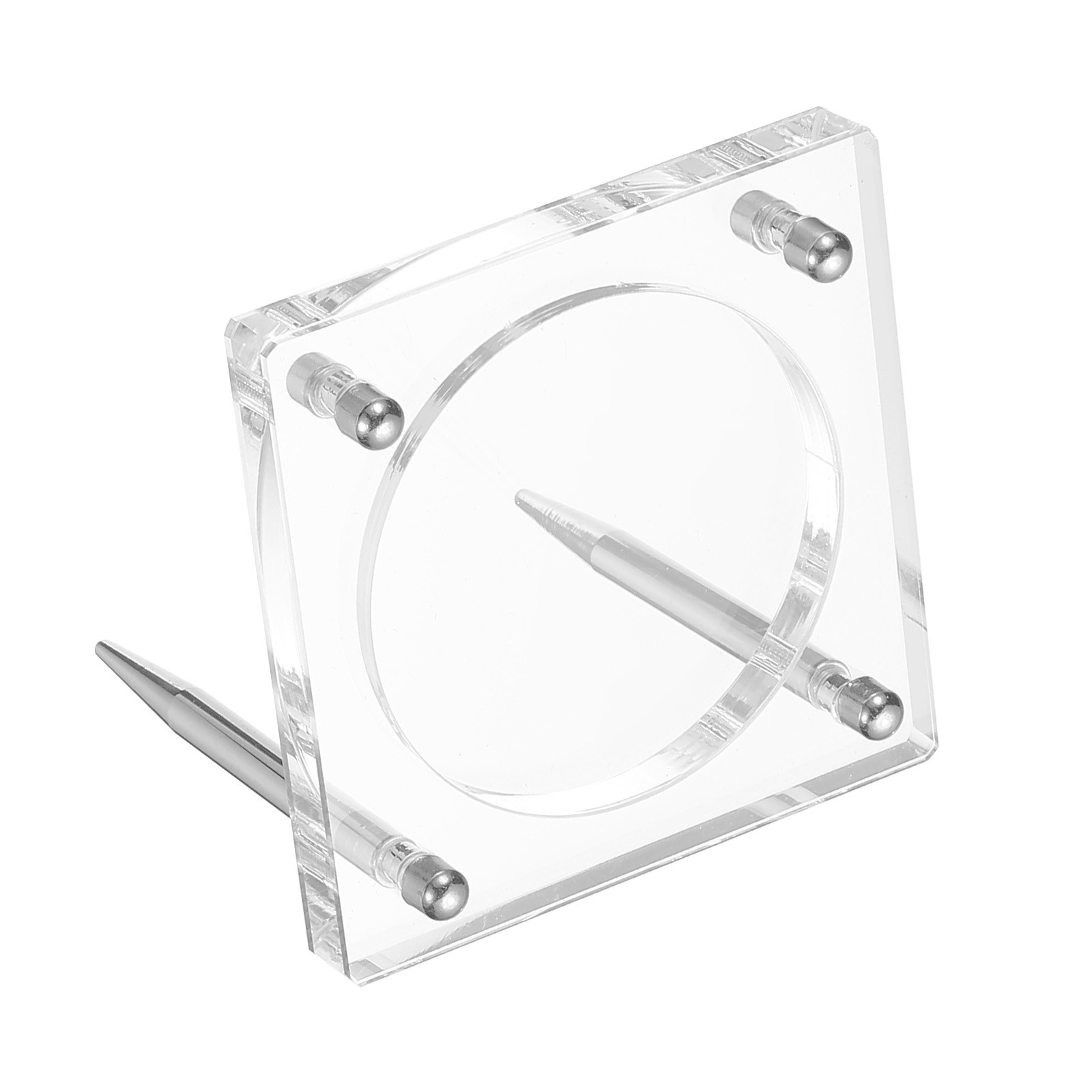 3\" Acrylic Coin Frame - 3D Single Slot Coin Purse