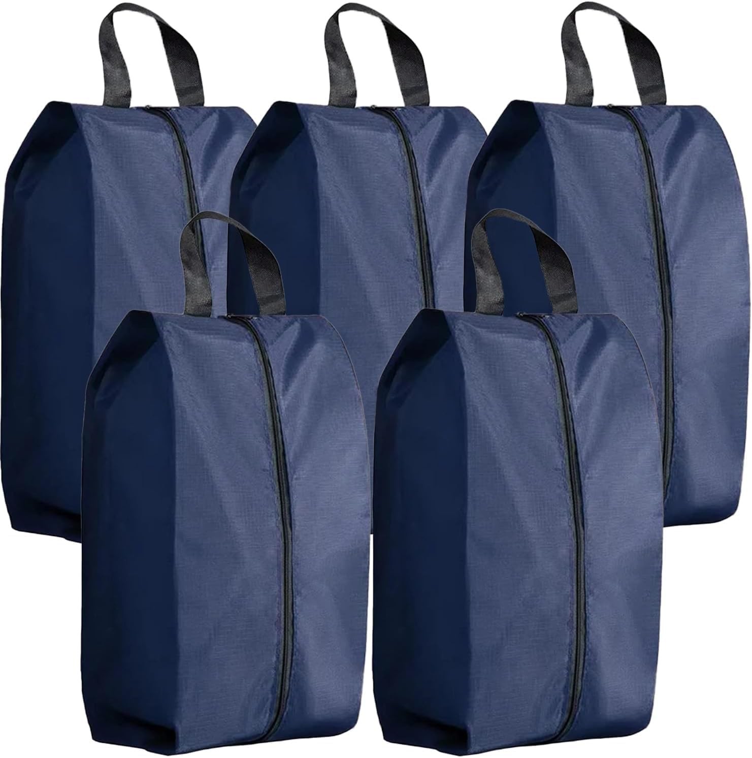 5Pcs XL Travel Shoe Bags Portable Travel Gifts Shoe Organizer with Zipper Closur