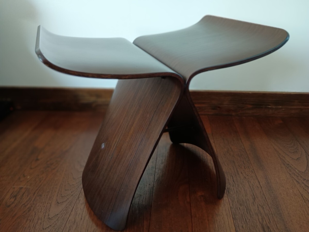 Sori Yanagi Butterfly Stool Rosewood Tendo Mokko RW-ST Japan