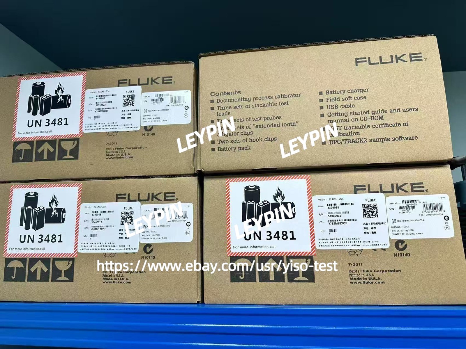 1PCS FLUKE Fluke754 Documenting Multifunction Process Calibrator HART/stock NEW#