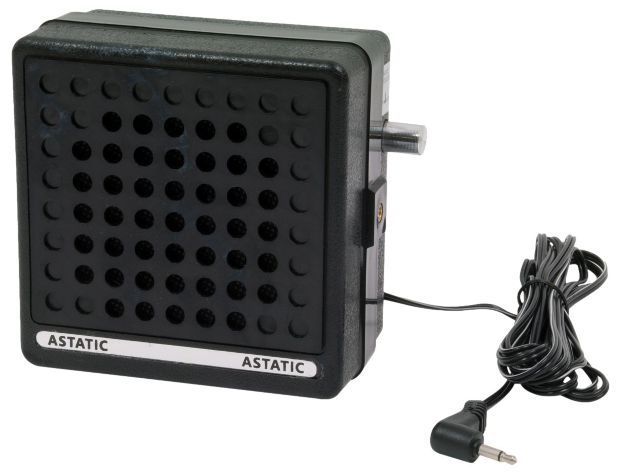 Astatic VS6 CB / HAM Radio 10 watt 8ohm Noise Canceling External Speaker 302-VS6