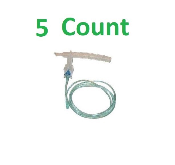 5 Count, Drive Handheld Kit W/ Cup, T-Adapter, Mouthpiece, 7 Foot Tubing