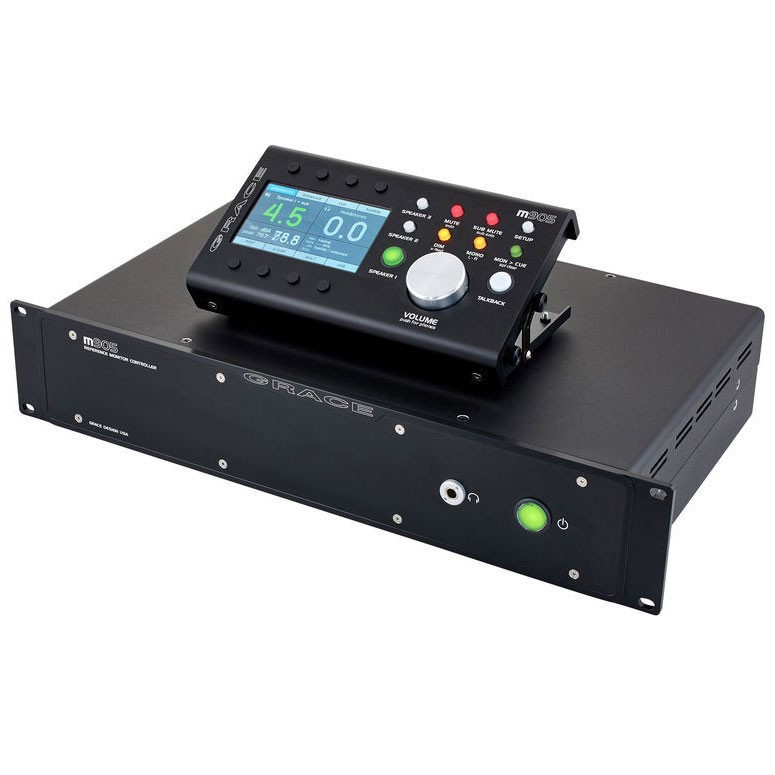 Grace Design m905 Analog  Monitor Controller with Remote - Black