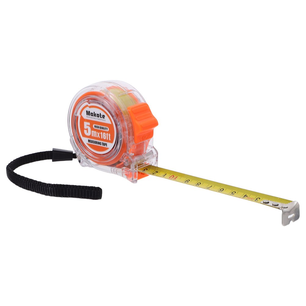 2 Pcs Transparent Metric Tape Measure Small Measures Double Sided Metal
