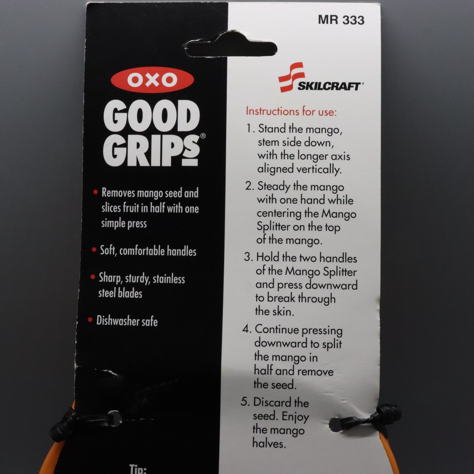 Skilcraft Good-Grips mango splitter