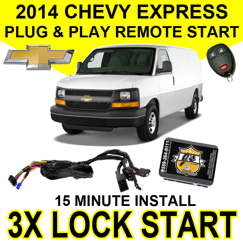 2014 Chevy Express Van Plug & Play Remote Starter Car Start Chevrolet GMC GM10