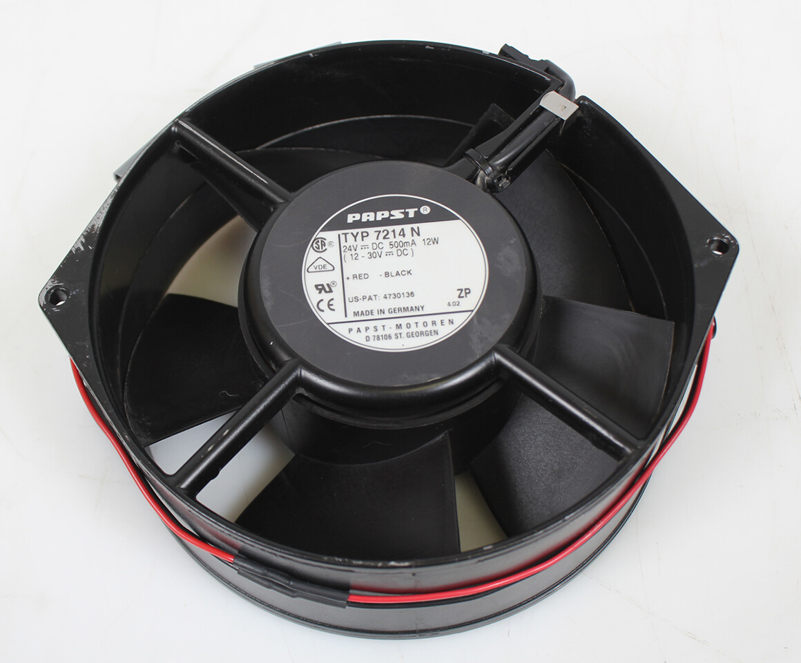 EBM Papst 7214N DC Tubeaxial 2-Wire Cooling Fan | 150x55mm 24VDC 500mA 211.9CFM