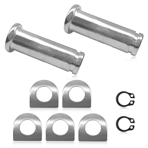 Motorcycle Foot Peg Mount Bolt Pin Kit, pin+Spring washer+Retaining ring, or