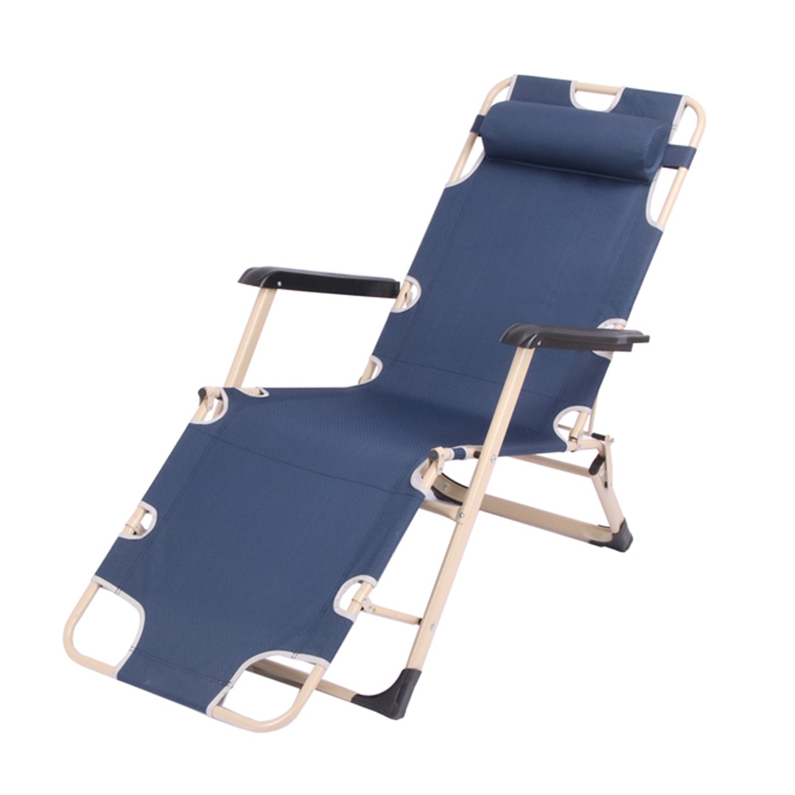 Steel Frame Folding Chair 441 lb Capacity Expanded Dimensions 70.1*20.5*9.8"