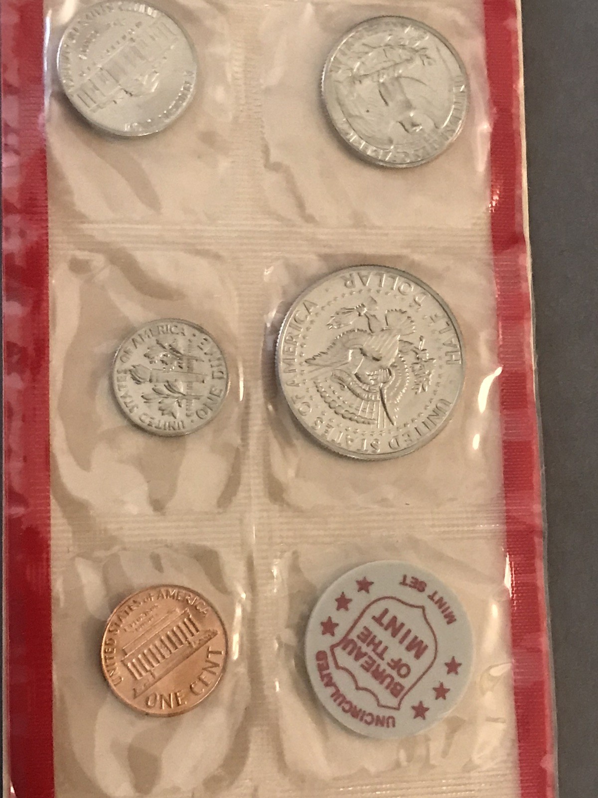 1971 US Mint Uncirculated PDS Coin Set In OGP