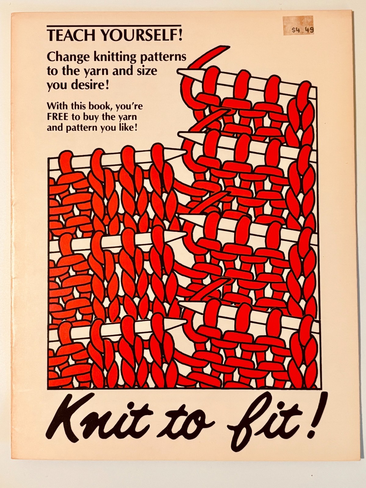 Knitting Instruction Books: Individualizing and Customizing Knitting Patterns