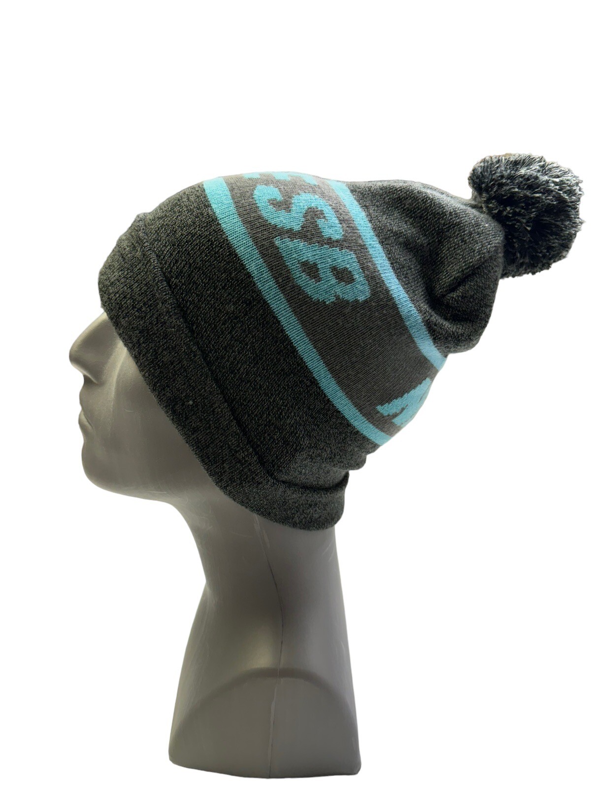 Nike Gray Snow Board Gray Winter Beanie EUC