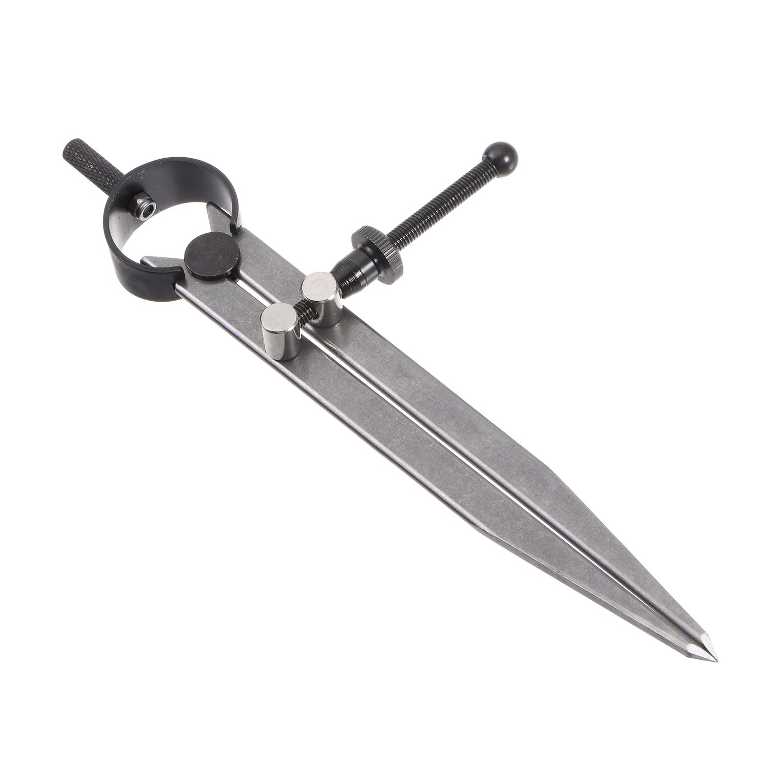 Spring Joint Caliper 6" Carbon Steel Spring Divider Caliper w Solid Nut Flat Leg