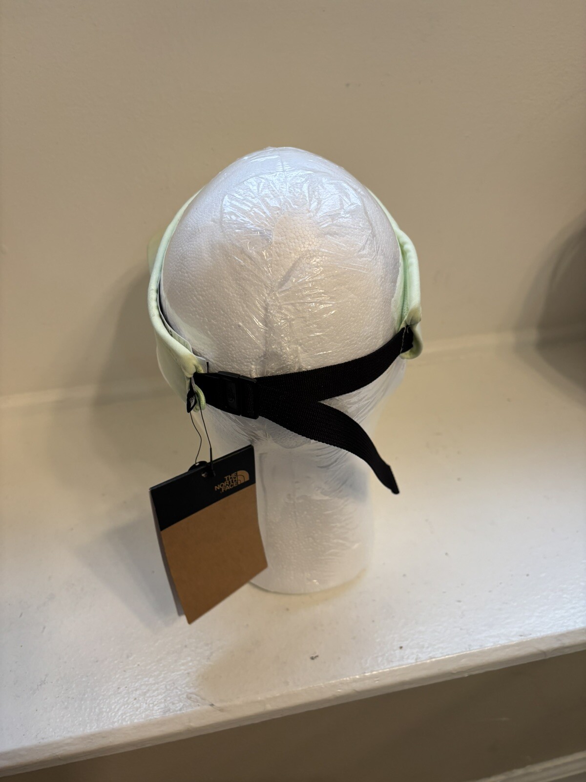 NWT THE NORTH FACE UNISEX ADULTS VISOR LIME CREAM OS LOGO