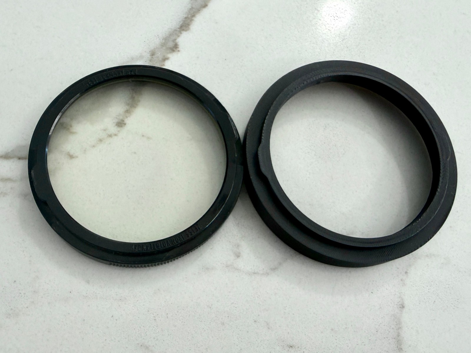 Zeiss Ikon Icarex 35 lens filter to 52 mm threaded filter adapter