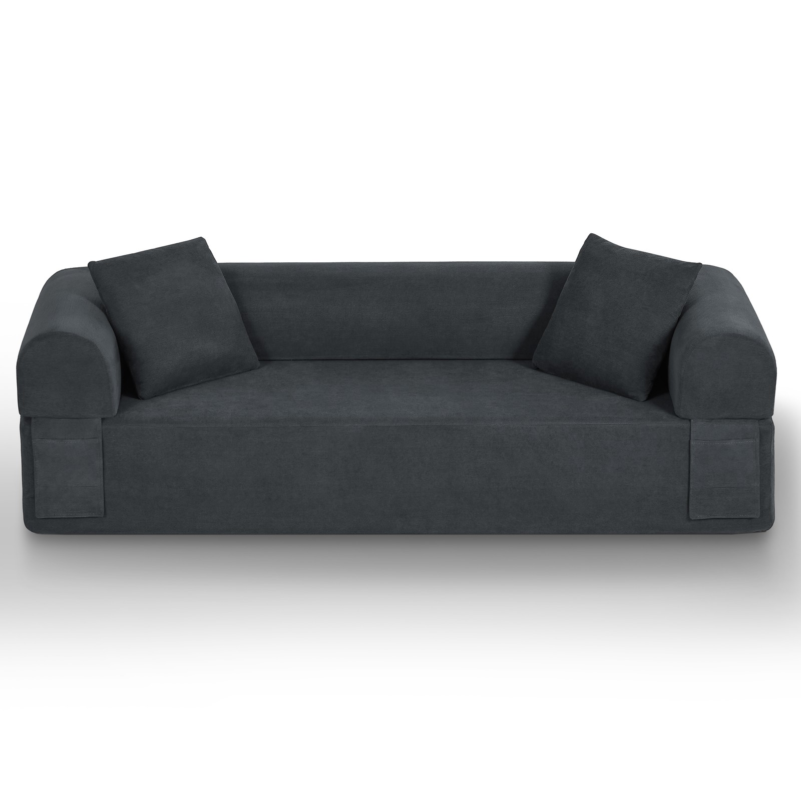 3Seater Sofa Boneless Couches,No Assembly Needed, Modern Sofa for Compact L
